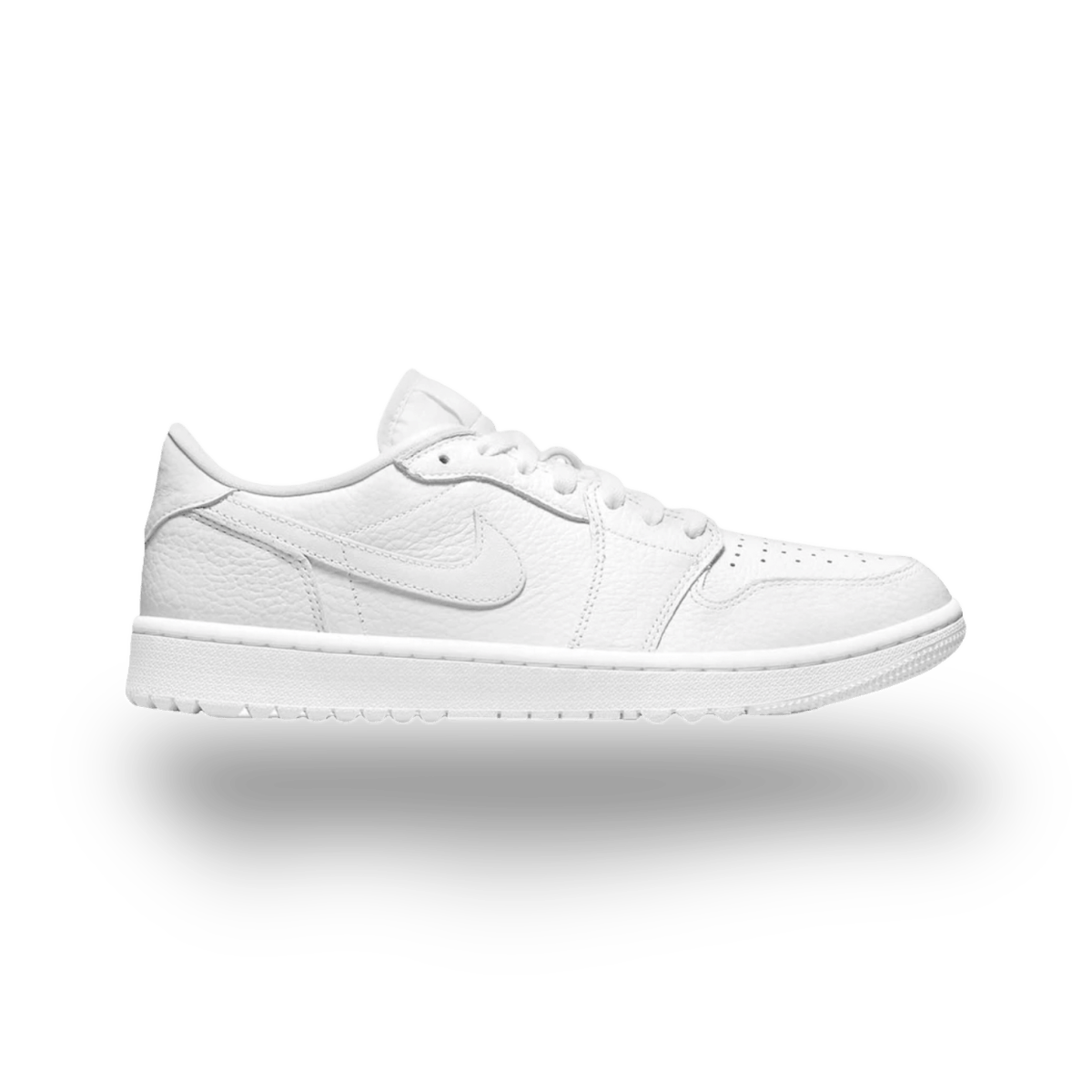 Buy the Nike Air Jordan 1 Retro Low Golf Triple White Sneaker