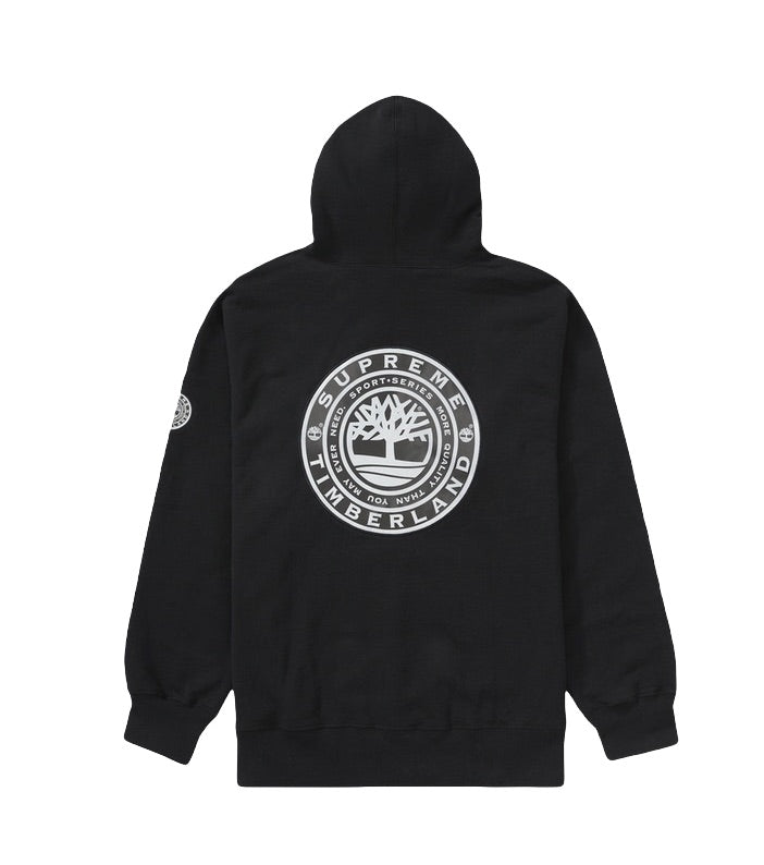Supreme®/Timberland® Hooded Sweatshirt Black