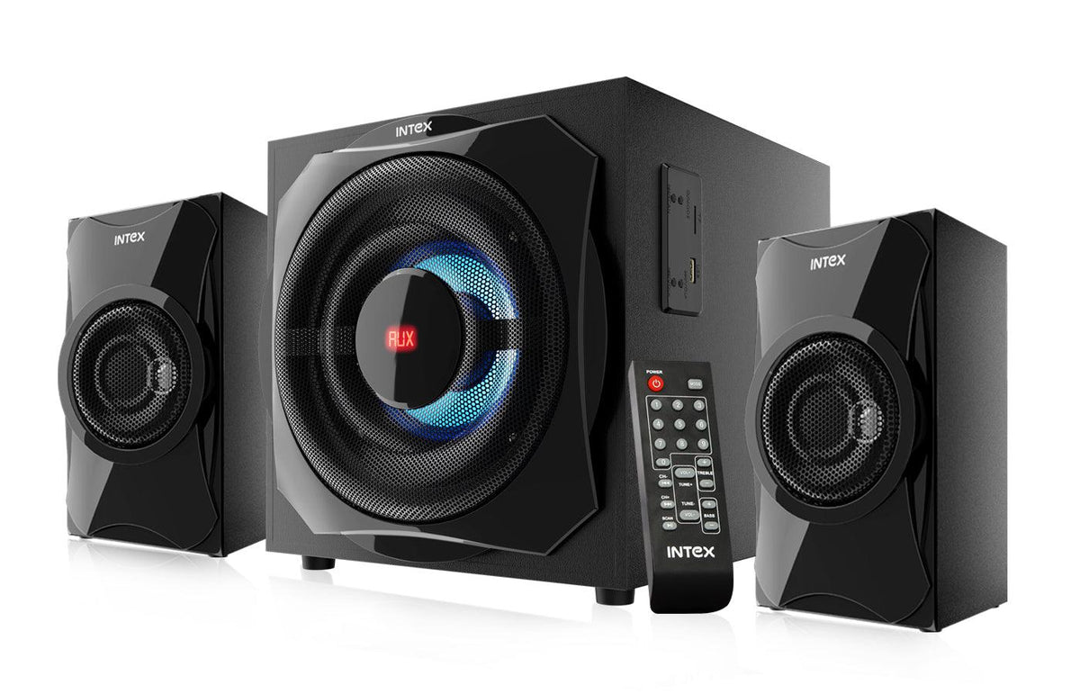 intex 2.1 bomb tufb os 86 w bluetooth home theatre