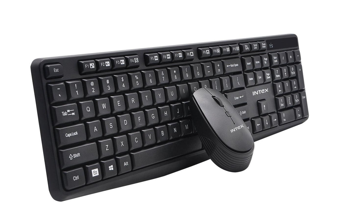 intex wireless keyboard mouse combo