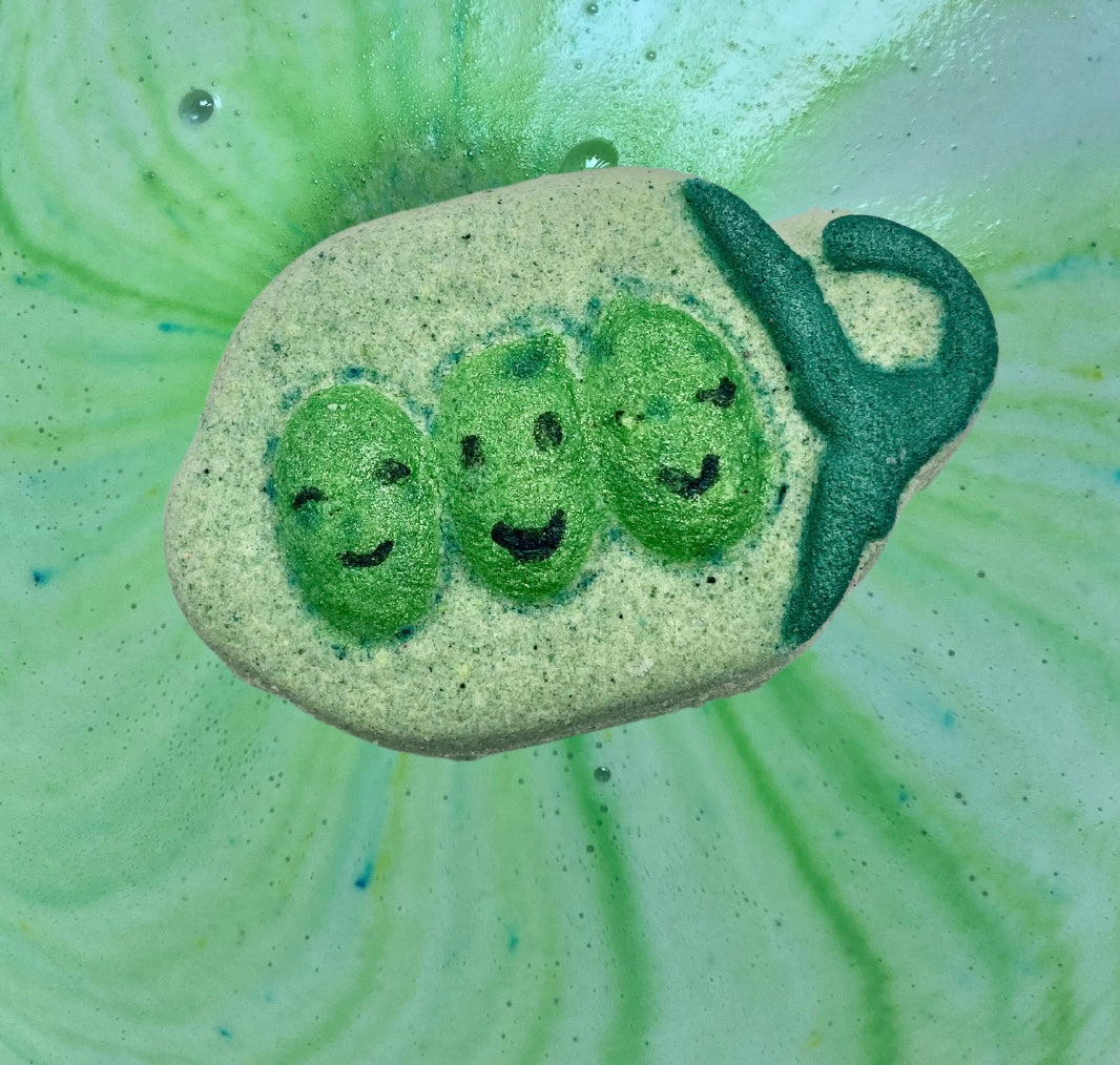 green tea bath bomb