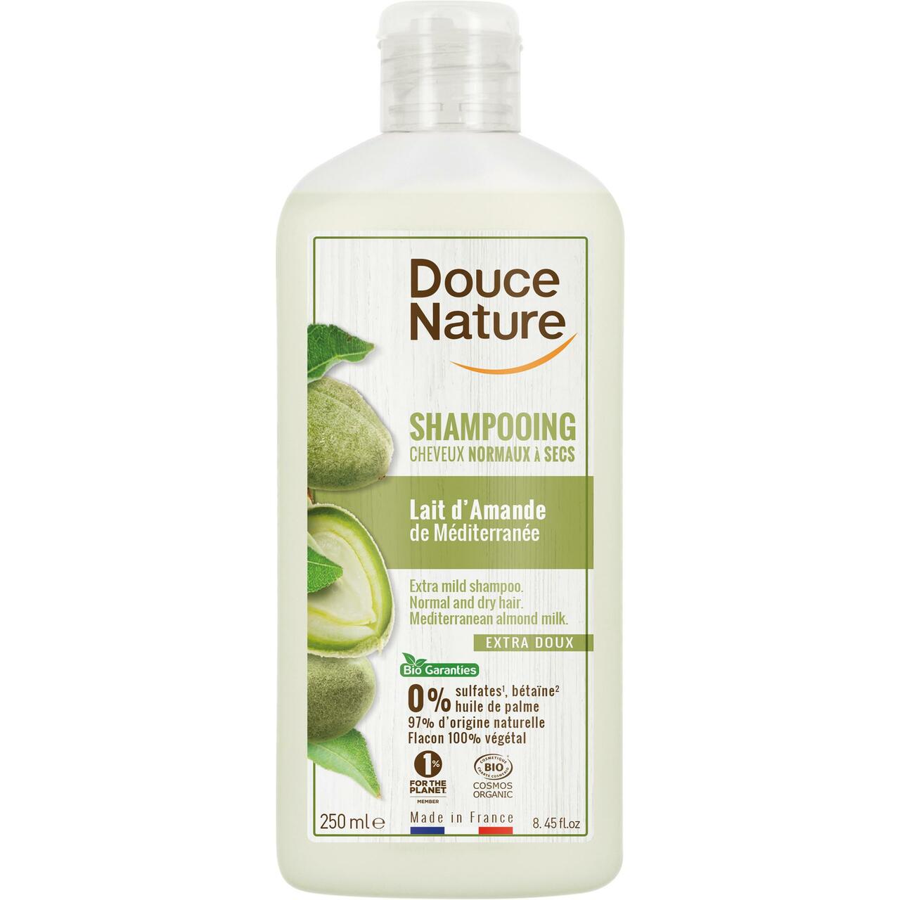 Douce Nature Organic Shampoo with Almond Milk for Normal to Dry – Foodie