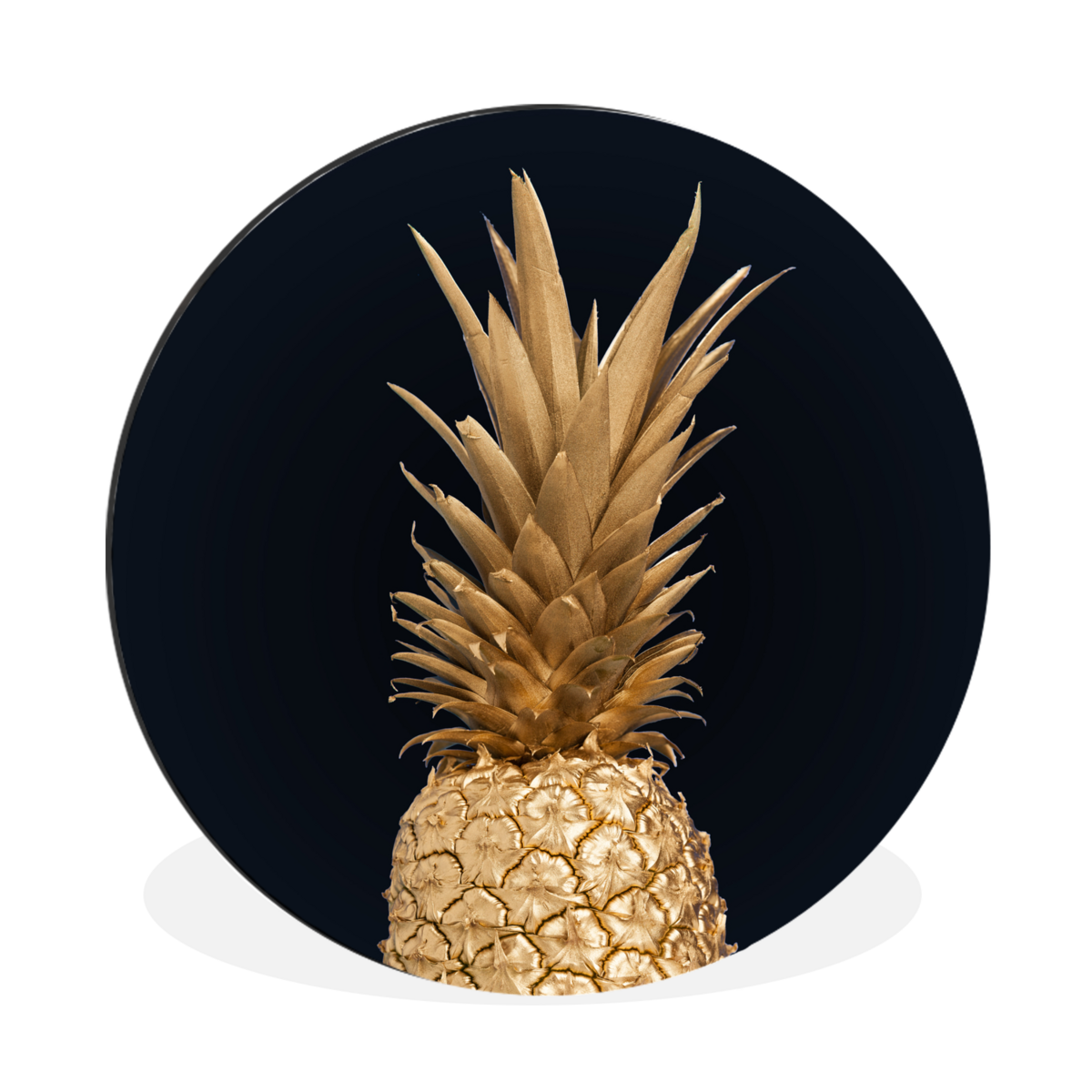 onderdak fusie Bereiken Muurcirkel Gouden Ananas – Luxury Wall Arts