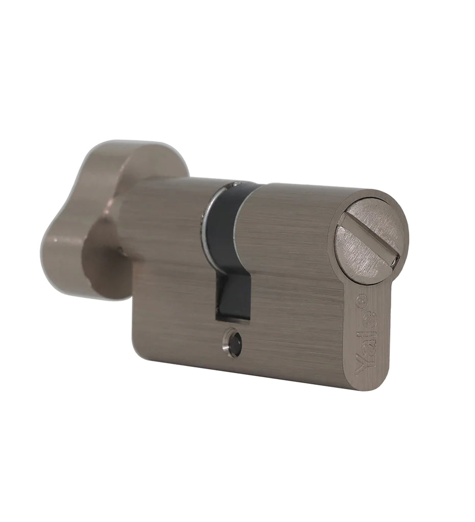 Yale 60 MM SN BK-S Cylinder, SN, Bathroom