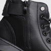 Black Boots™ |Zwarte warme leren laarzen