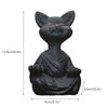Mischievous Buddha Cat Statue™ | Ontspan en mediteer samen met dit kattenbeeldje