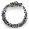 Silver Dragon Bracelet™ | Glanzendeen elegante bedelarmband