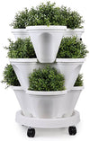 Stackable Flower Pots™ | Maak je tuin visueel aantrekkelijk - Sorandi.nl