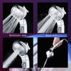 High Pressure Shower™ | Ultra krachtige Waterbesparende Douchekop met 4 standen