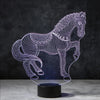 3D Horse Night Lamp™ | Powered LED akrylglas