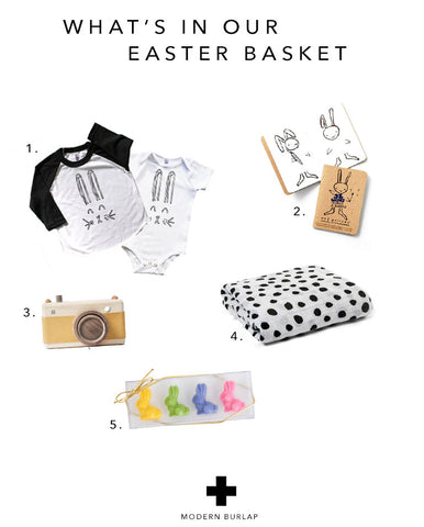 WHAT'S IN OUR EASTER BASKET - MODERN BURLAP BLOG