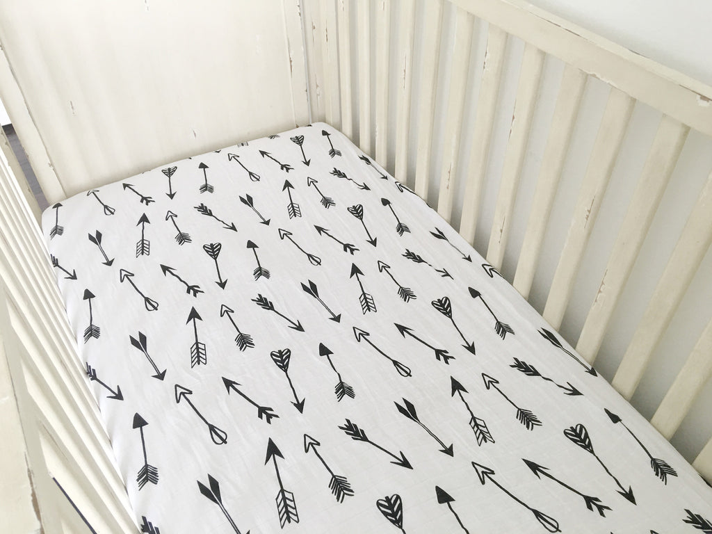 arrow crib sheets