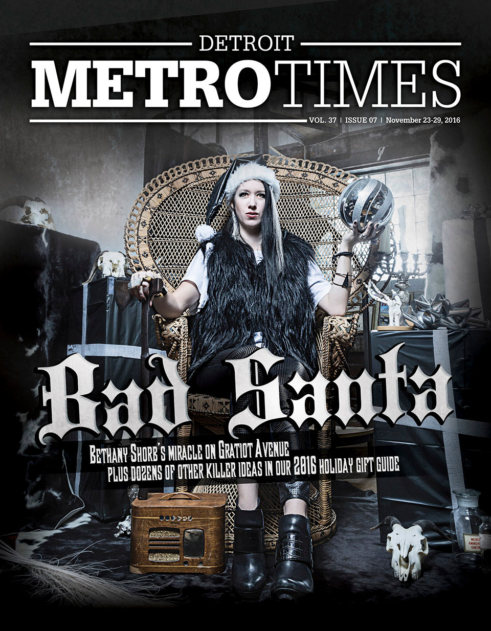 MetroTimes cover story well done goods cyberoptix bethany shorb