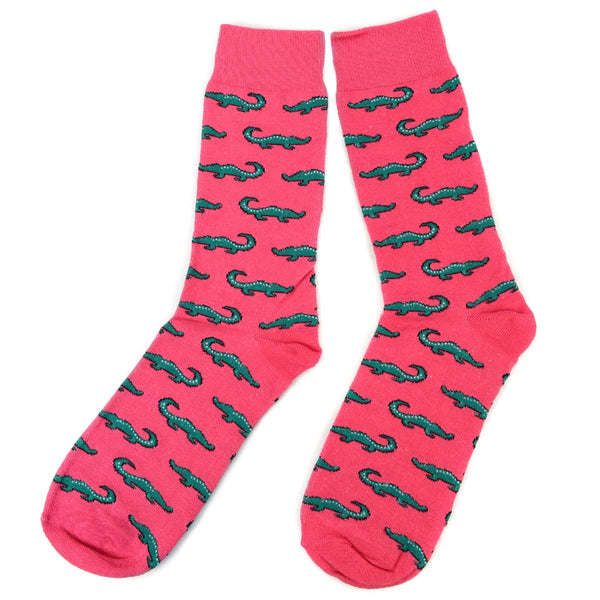 mens pink socks