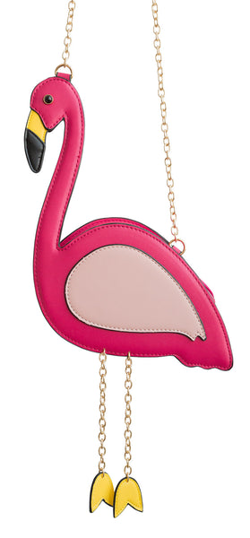 flamingo purse