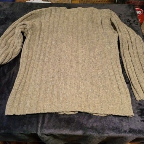 Gap Cable Knit Wool Sweater | Brown / Green | 2X