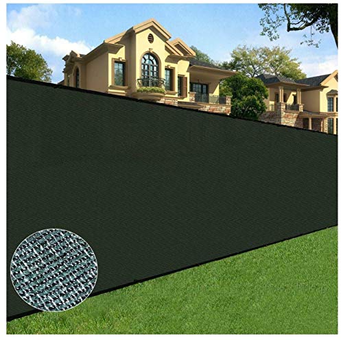Black Fence Privacy Screen Commercial Outdoor Backyard Shade Windscreen 