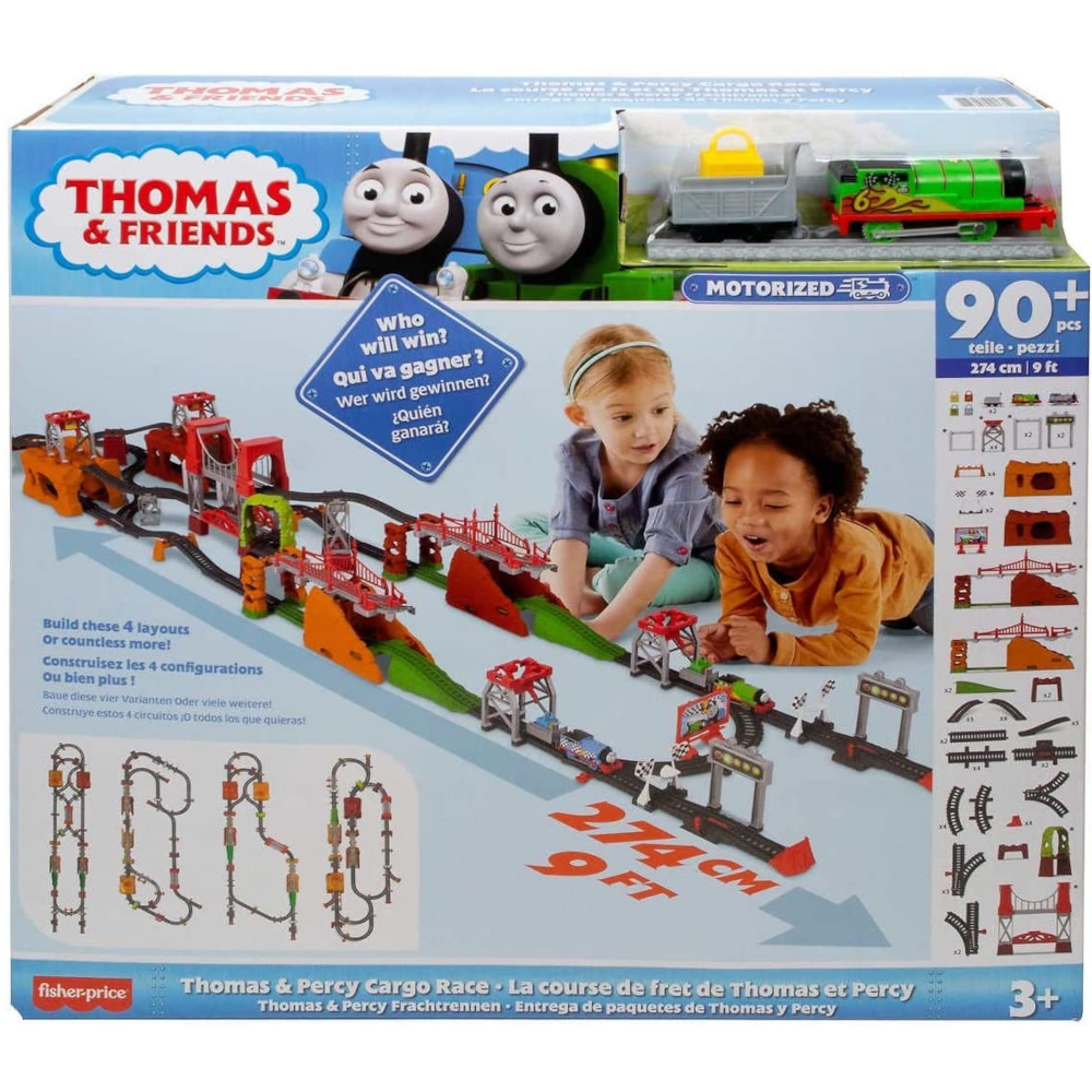 fisher price thomas and percy train set