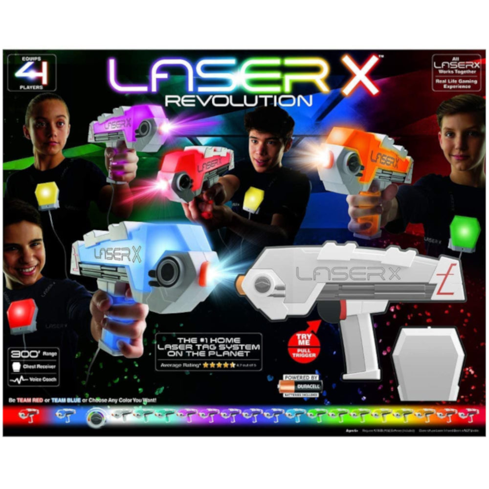 laser x 4 person