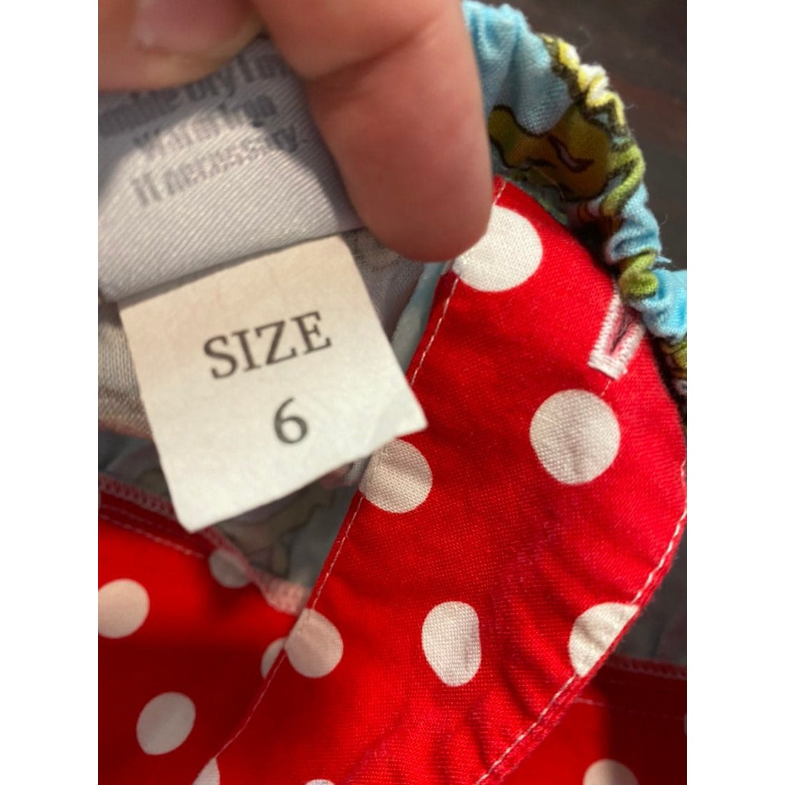 Size 6 girls boutique ruffle top
