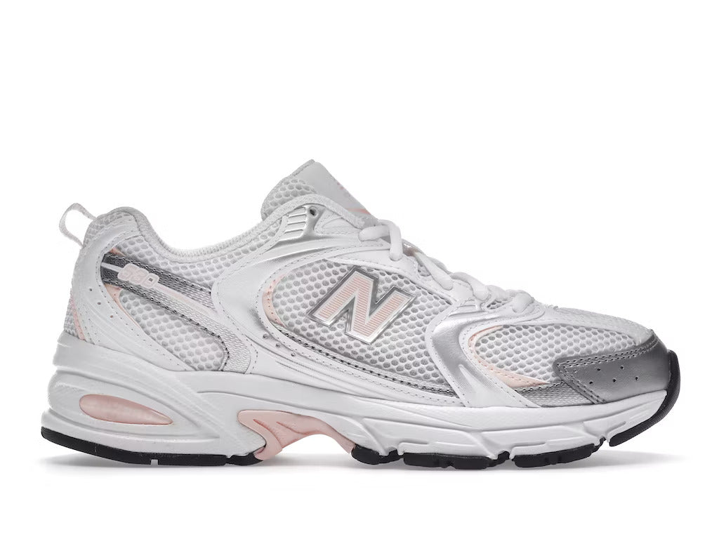 New Balance 530 - White Silver Pink –