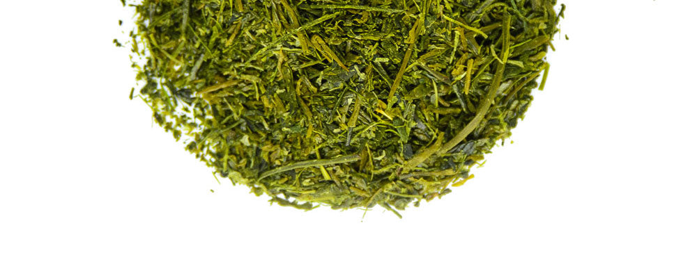 Japanese white tea leaves