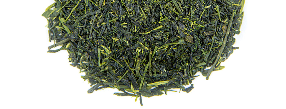Kabusecha green tea leaves from Japan