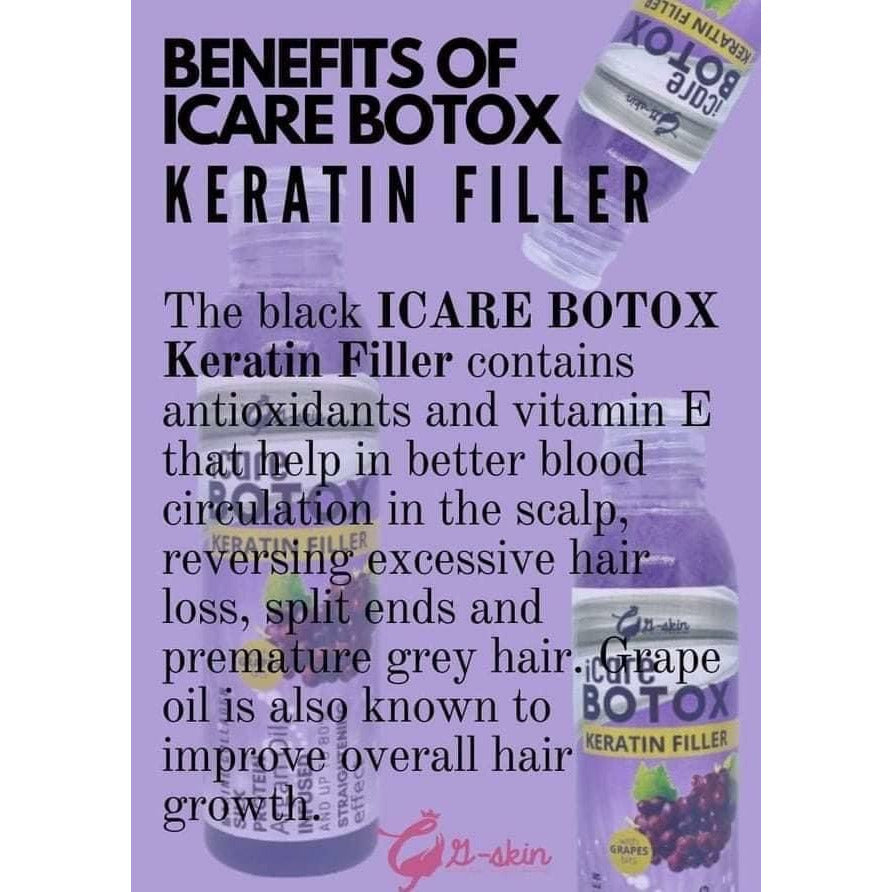 ICare Botox Keratin Filler – Dea's Kitchen and Pinoy Delicacies