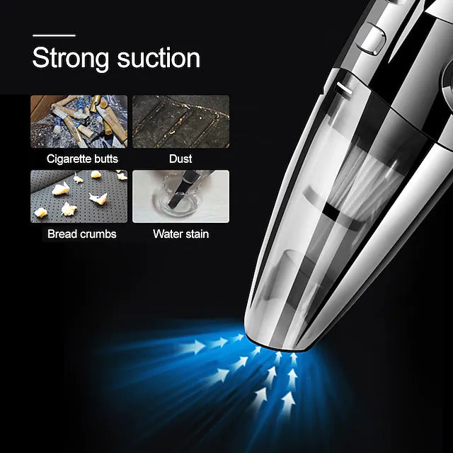 Portable Handheld Rechargeable Wireless Car Vacuum