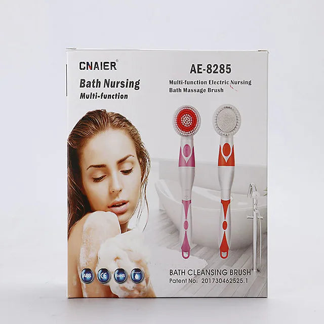 Electric Waterproof Bath Brush, Bath Wipe Bath Brush