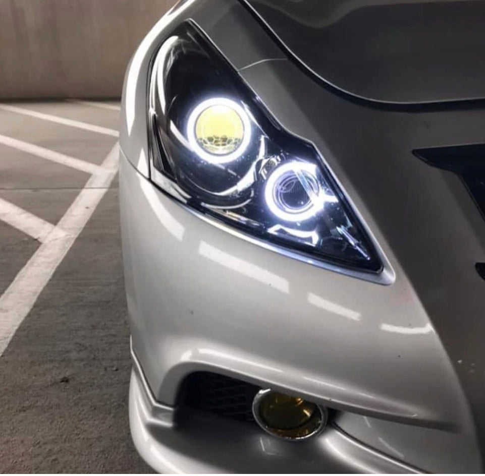 infiniti g37 halo lights