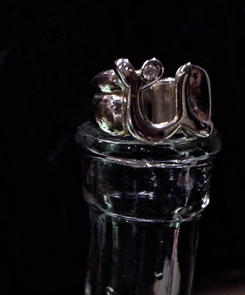 EFFECTEN/エフェクテン ‘u’pinky ring'zirconia'