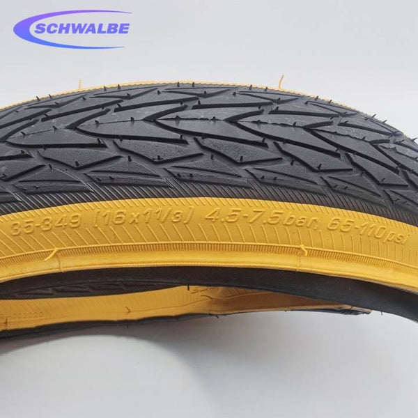 schwalbe marathon racer 16 tan wall