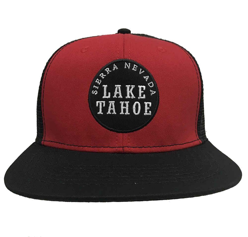 FLAT BILL LAKE TAHOE BALL CAP