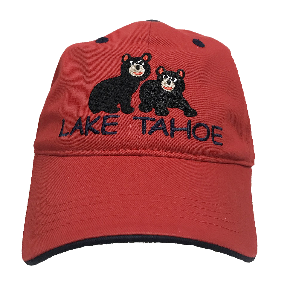 Kids Bear Cub Lake Tahoe Ball Cap