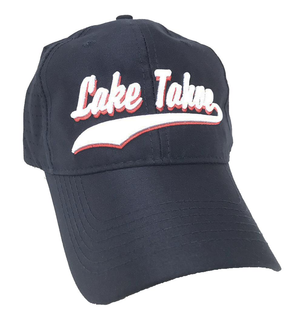 ''BASEBALL FONT, LAKE TAHOE BALL CAP''