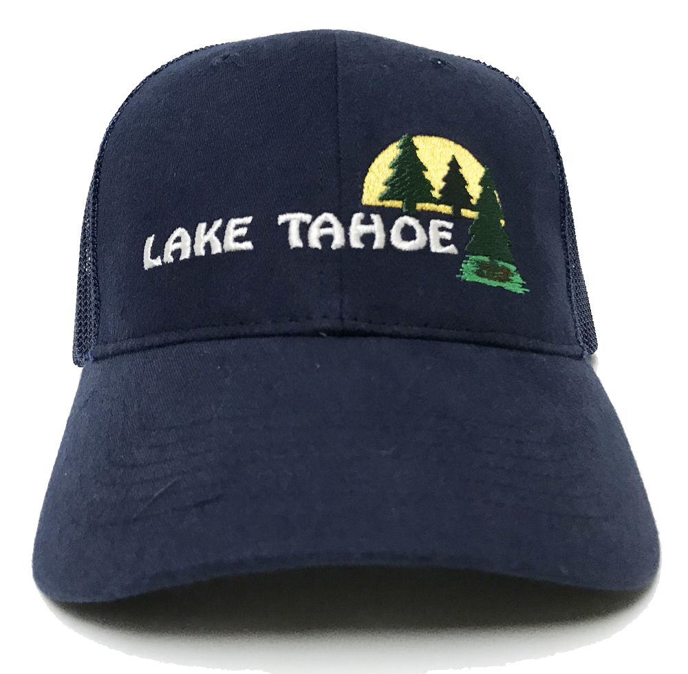 ''''''3'''' Fir Trees Lake Tahoe Ball Cap''