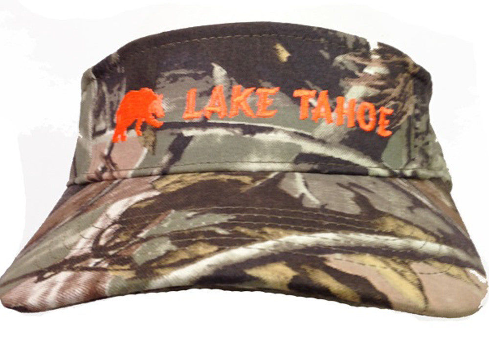 Camo VISOR w Lake Tahoe