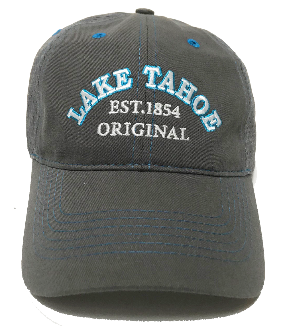 ''Arched Soft Hand Solid Mesh Back, Lake Tahoe Ball Cap, Asst''