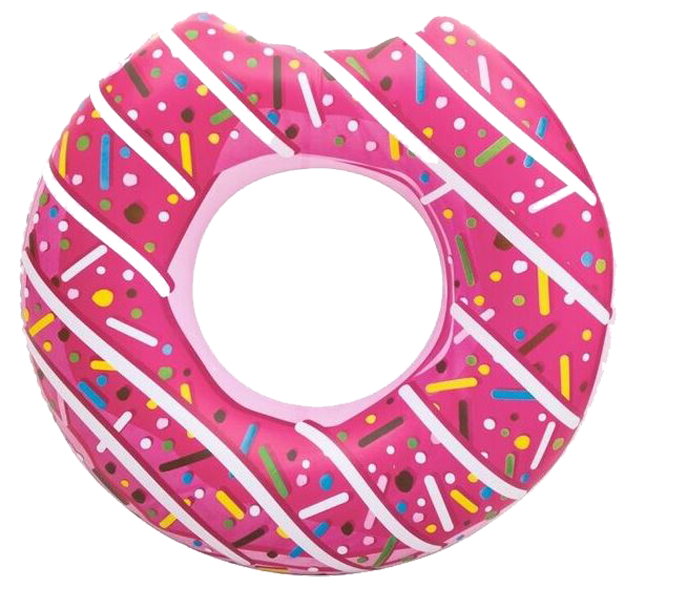 ''42'''' BESTWAY FROSTED BIG BITE DONUT RING, AGE 12+''