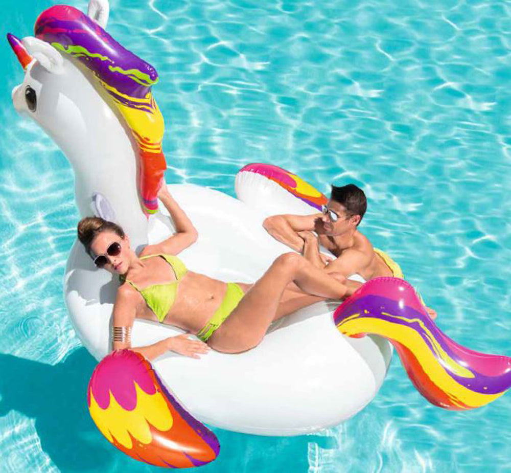 ''SUPERSIZED UNICORN 88'''' X 64.5'''' LOUNGE RIDER''