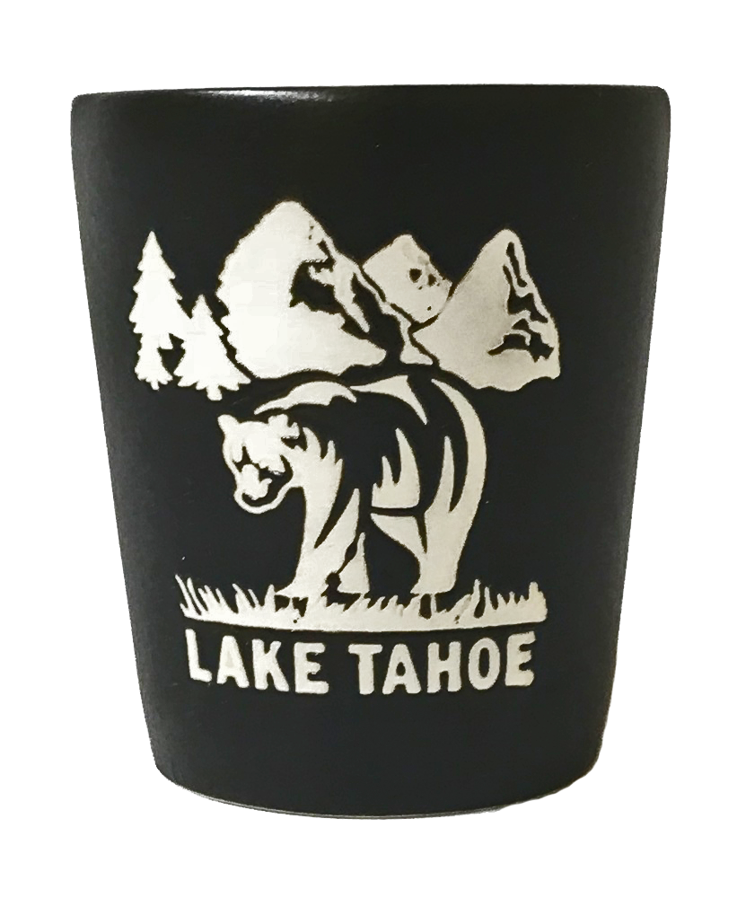 Chalkboard Lake Tahoe Shot Glass