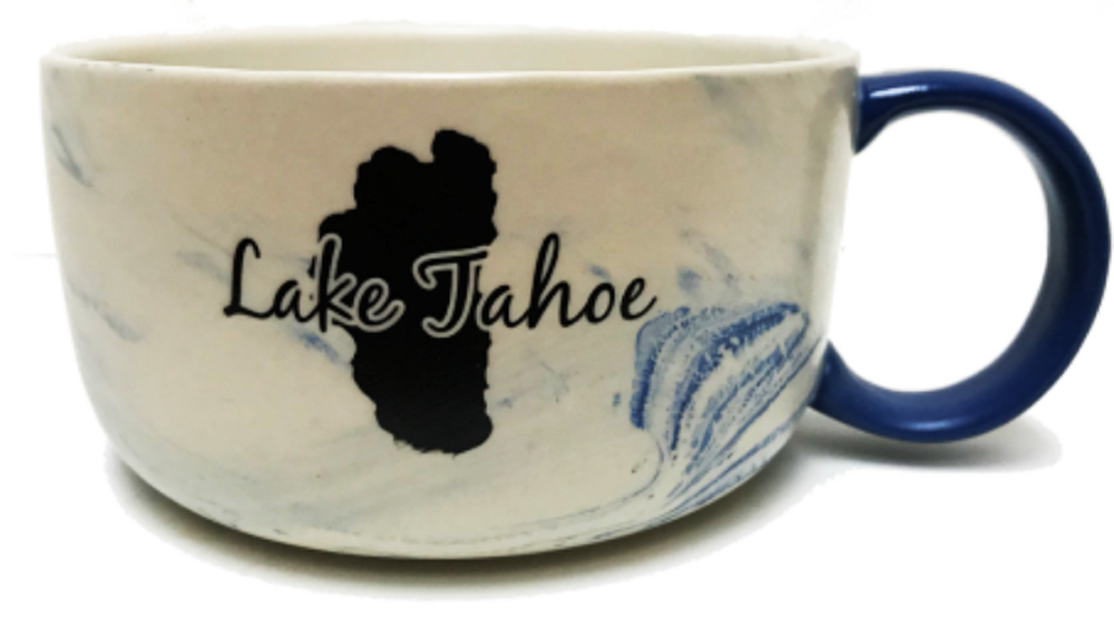 Soup Tureen Marble Lake Tahoe MUG