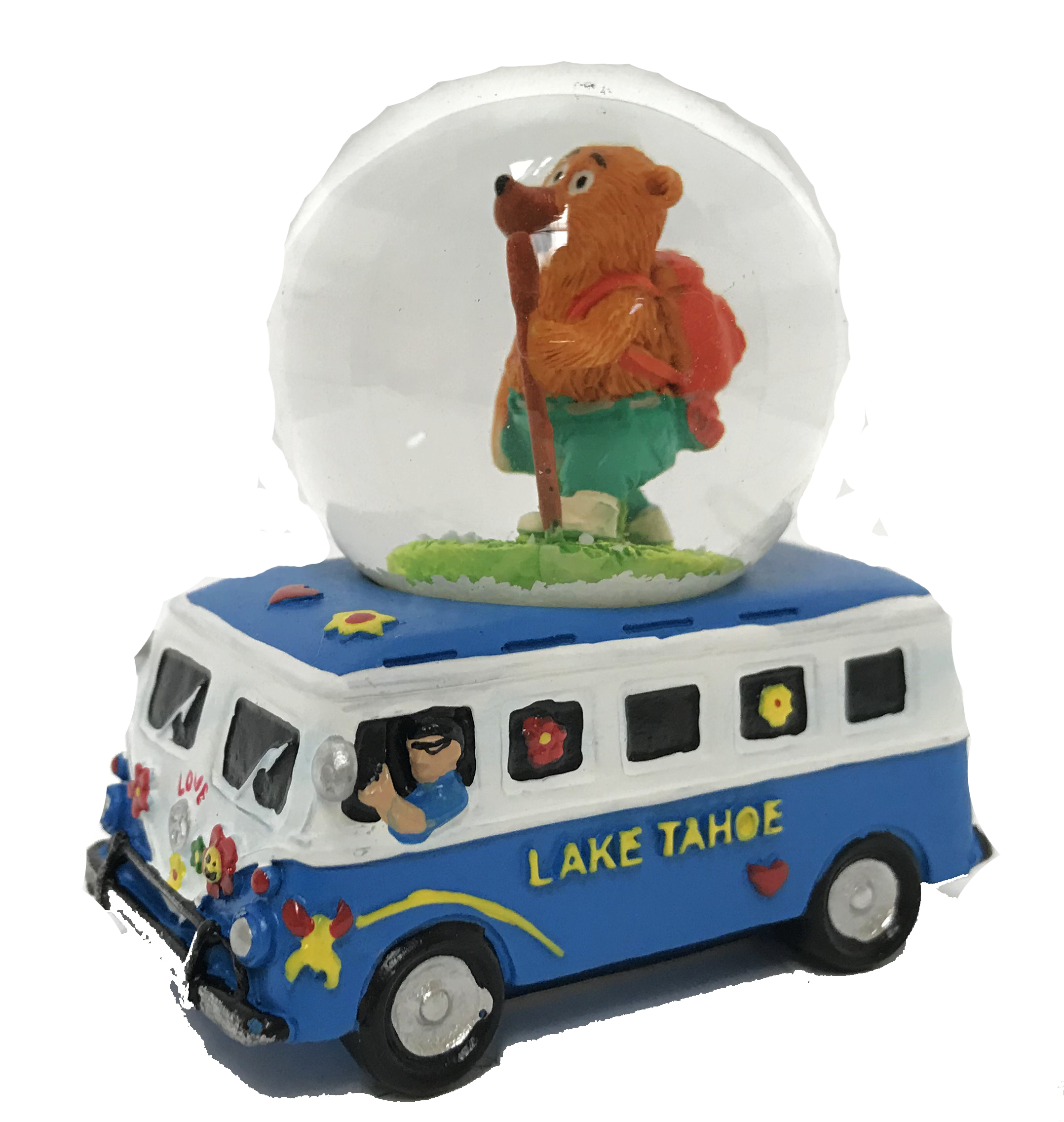 ''PEACE Van, Lake Tahoe Snow Globe''