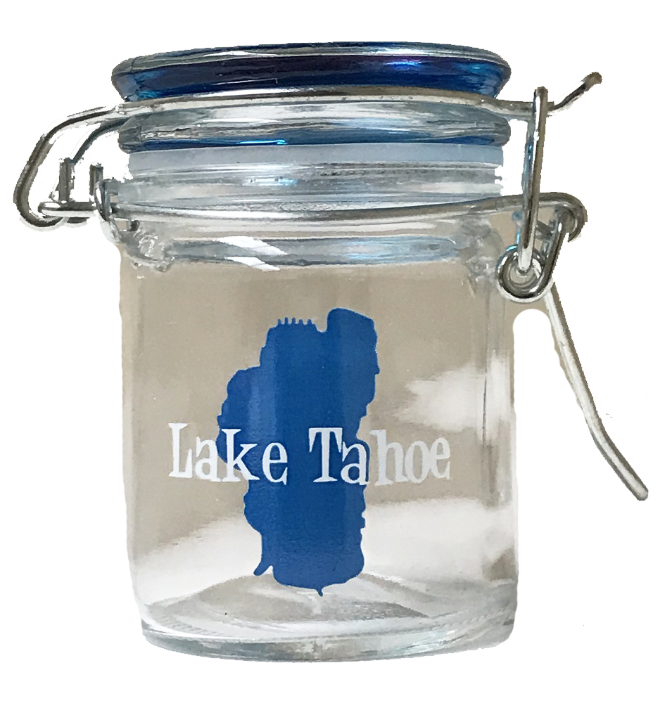 Tahoe Blue Stash Jar Shot Glass 