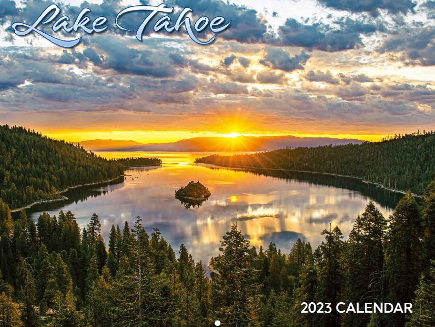 2023 Scenic Photo Journey Lake Tahoe 12 Month CALENDAR