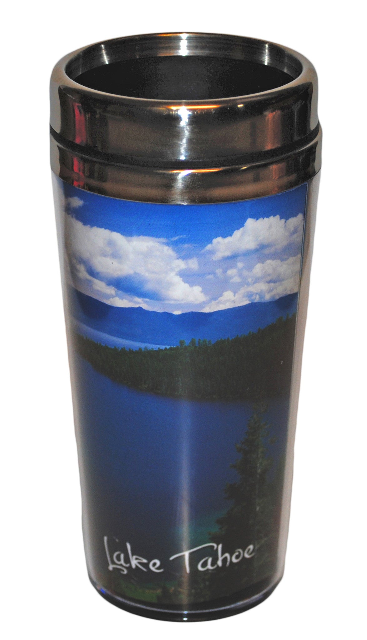 Tall Scenic Photo Lake Tahoe Thermal MUG 