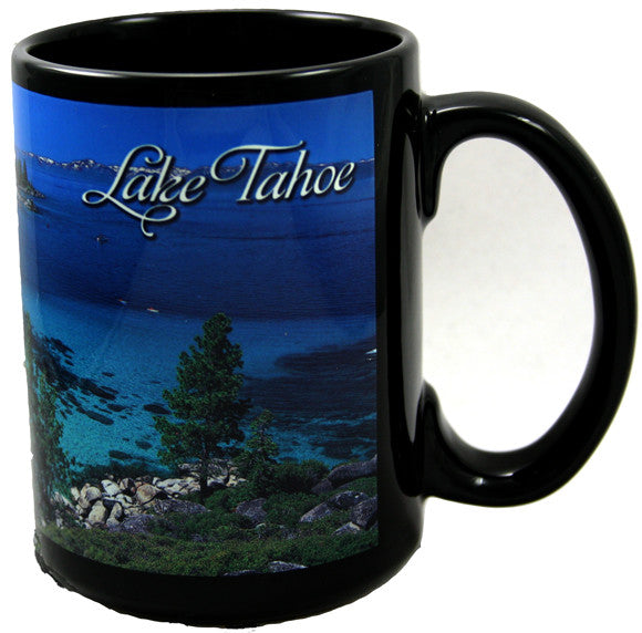 Tall Black Scenic Photo Lake Tahoe MUG