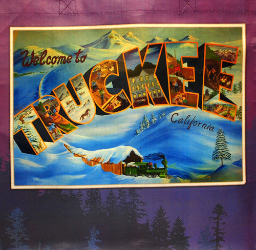 ''Truckee, California Recycled Reusable TOTE BAG''