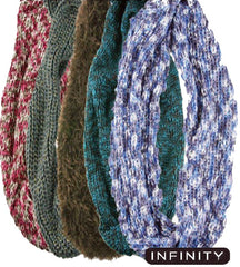 Ladies Thick Yarn Infinity SCARF